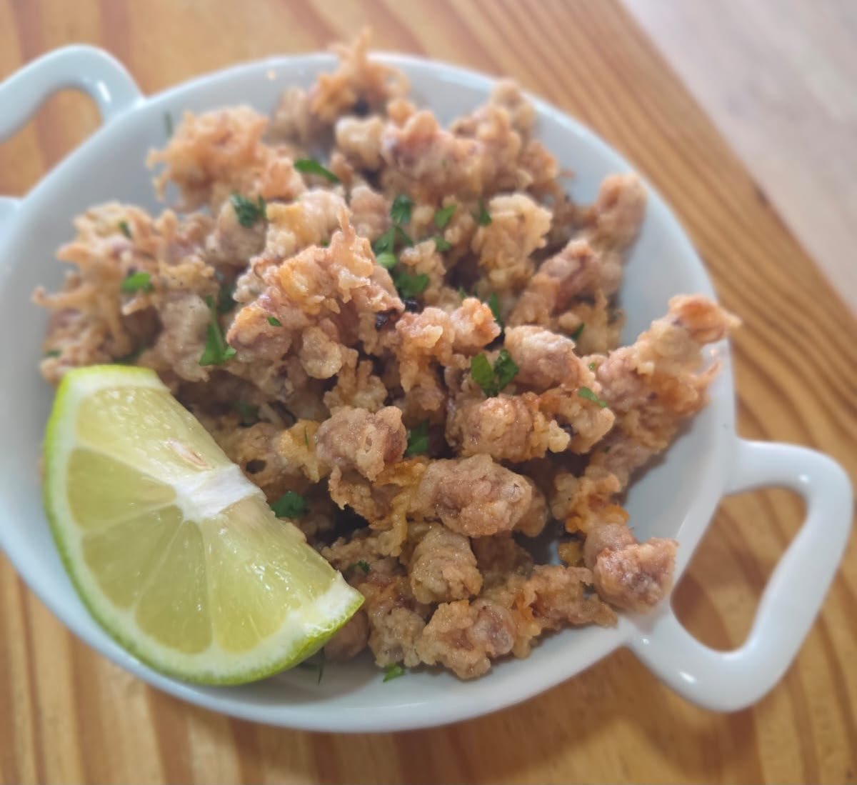 Puntillas de calamar